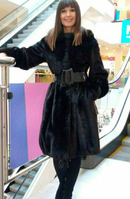 Пальто норка Италия BRASCHI