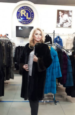 Пальто норка Греция