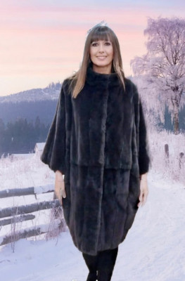 Пальто норка BRASCHI Италия